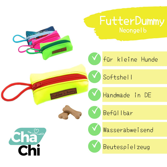 Futterdummy-Softshell-Neongelb-CharmingChihuahua