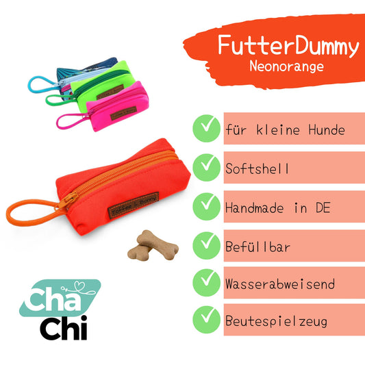  Futterdummy-Softshell-Neonorange-CharmingChihuahua